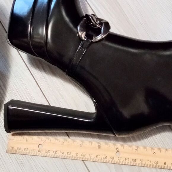 (W-4455) Covibesco Platform Ankle Boots For Women Chunky Heel Zippe Sz 38 (7.5) - Picture 3 of 17